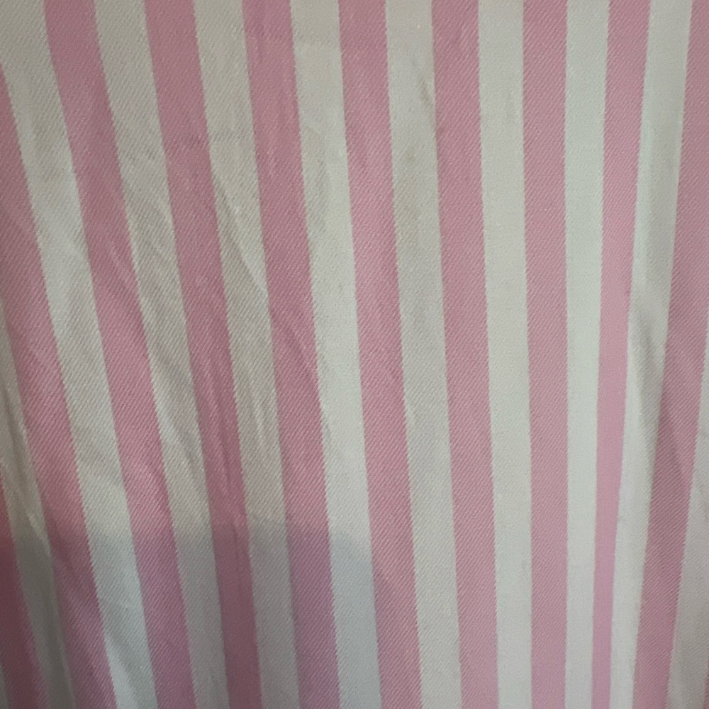 Beach Lunch Lounge Womens Top Size X-Large Pink Stripe Dolman Popover - Picture 3 of 8